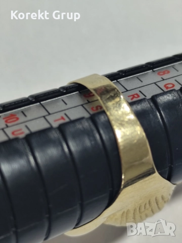 Златен Пръстен 14к дамски, снимка 11 - Пръстени - 52901268