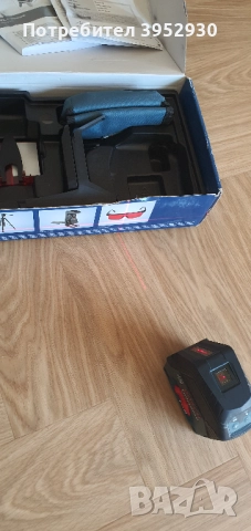 Линеен лазер Bosch GCL 2-15 Professional , снимка 4 - Измервателни инструменти - 51888922