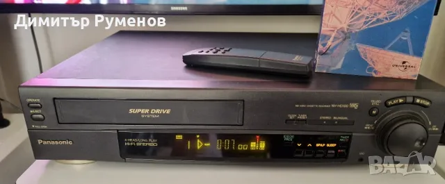 Видео VHS Panasonic NV-HD100EG 4HEAD Hi-Fi stereo , снимка 1 - Декове - 49411471