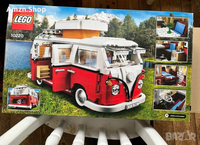 LEGO 10220 Creator Expert Volkswagen T1 Camper Van, снимка 3 - Колекции - 45637221