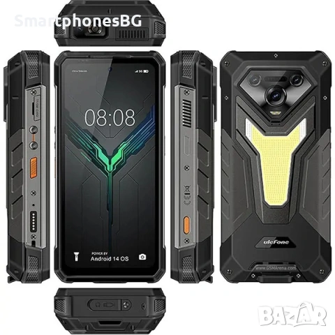 Ulefone Armor 34 Pro 5G 32GB RAM 512GB ROM с Проектор, с IP68 защита, снимка 6 - Други - 53796218