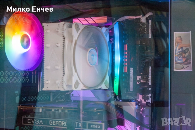 Компютър AMD RTX 2060 16GB DDR4, снимка 5 - Геймърски - 52953721