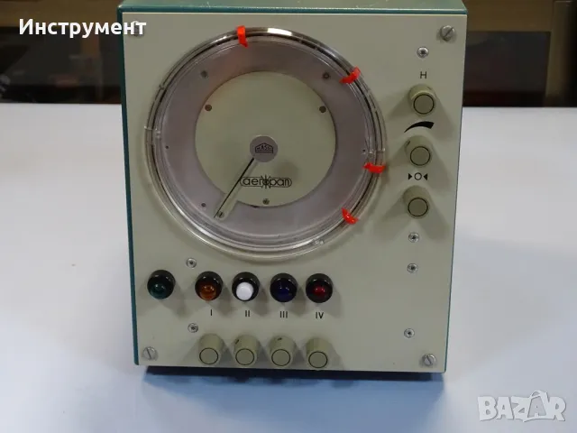 Уред за активен контрол VEB Massi AEROPAN C-IV dual air gauge 500kPa, снимка 2 - Резервни части за машини - 47190696