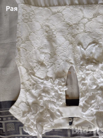 Дълга бяла рокля Access Fashion, снимка 5 - Рокли - 50741794