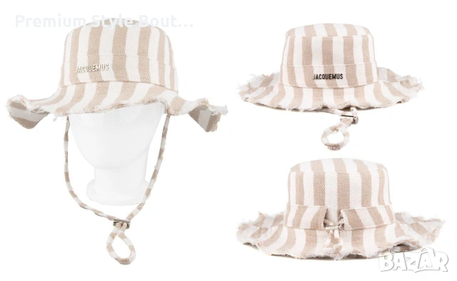 шапки jaquemus Miu miu , снимка 8 - Шапки - 54062263