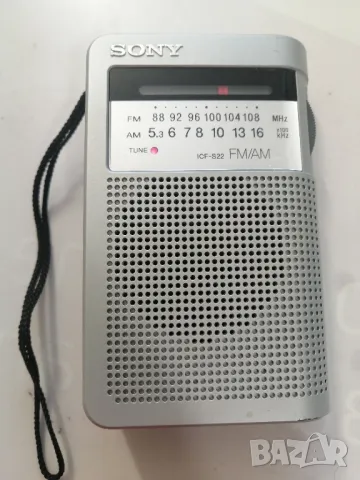 AM/FM джобно радио SONY ICF-S22, снимка 2 - Радиокасетофони, транзистори - 49695112