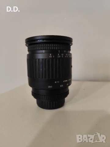 Обектив Sigma 28-200mm F3.8 (Minolta MD mount), снимка 2 - Обективи и филтри - 53454946