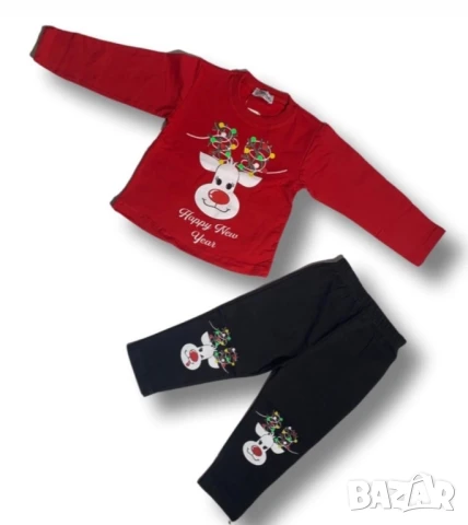 Детски коледен комплект с клин  