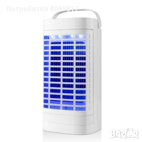 Електрическа лампа с мощен вентилатор против комари, снимка 1 - Друга електроника - 46036734