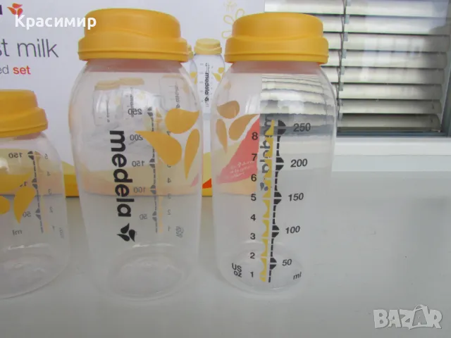 Комплект шишета за кърма Medela Breastmilk Store & Feed Set, снимка 11 - Прибори, съдове, шишета и биберони - 47068968