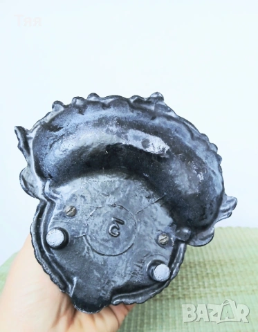 Винтидж метален пeпeлник Куче , снимка 6 - Антикварни и старинни предмети - 53438044