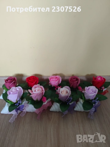 Цветя , снимка 7 - Декорация за дома - 53497443