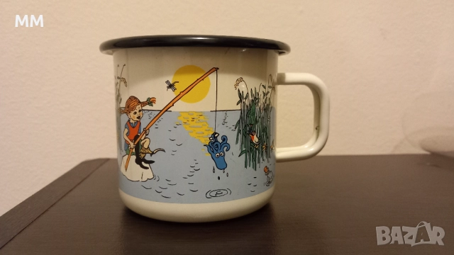 Детско емайлирано канче Пипи Дългото чорапче