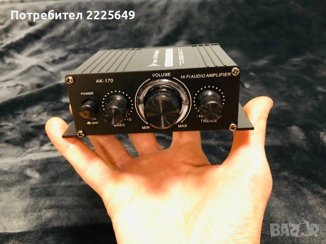 Мини Усилвател 12 V 400 W, снимка 3 - Аудиосистеми - 52795372