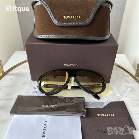 очила с черен обикновен калъф и ув защита tom ford , снимка 3 - Слънчеви и диоптрични очила - 53223249