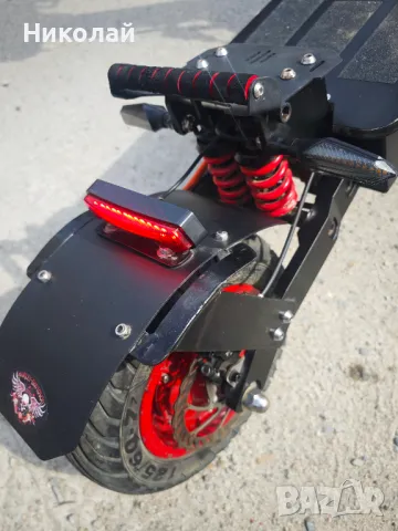 Мощна Електрическа тротинетка K-Cloud k14 10000W 72V 40Ah (140km/h), снимка 6 - Друга електроника - 50381671