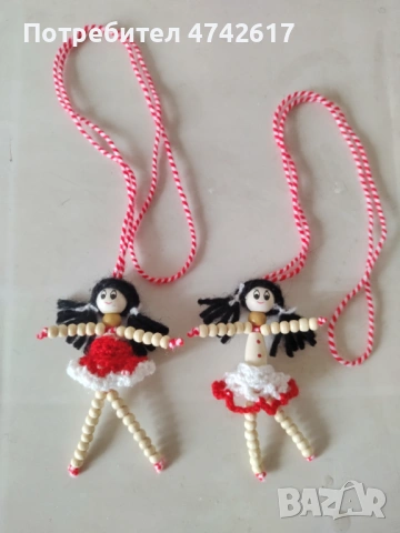 Мартеници- ръчна изработка, снимка 18 - Български сувенири - 53536479