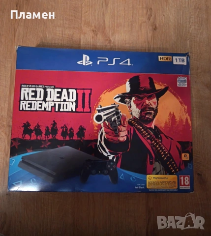 Конзола Playstation 4 PRO 1TB + два джойстика и 5 игри, снимка 4 - PlayStation конзоли - 53852974