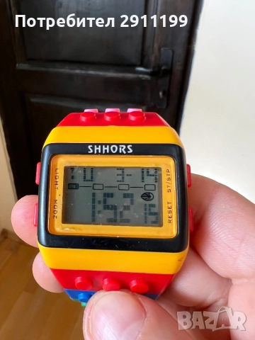 Електронен часовник Shhors, снимка 2 - Други - 52822907
