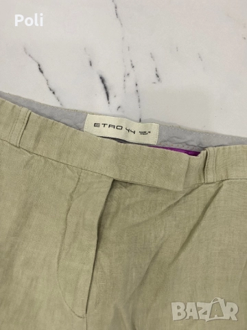 Оригинален ленен панталон Etro, снимка 2 - Панталони - 51458185