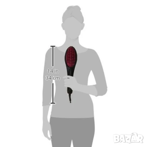 четка за изправяне и изсушаване , снимка 3 - Преси за коса - 51030817