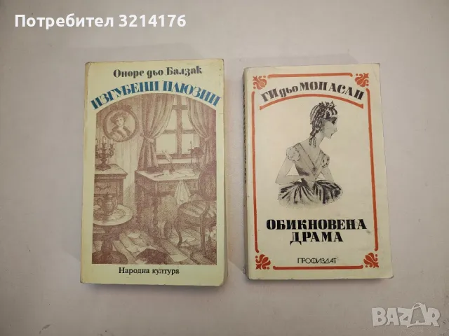 Изгубени илюзии - Оноре дьо Балзак, снимка 1 - Художествена литература - 48471620