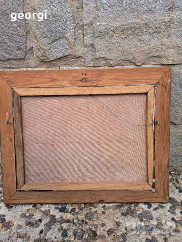 картина маслени бои върху платно вятърна мелница , снимка 8 - Картини - 54006516