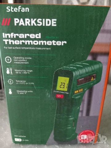 Инфрачервен термограф PARKSIDE