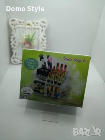 Органайзер за гримове в две части, снимка 2 - Други - 53265888