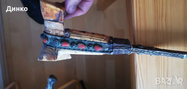 Османски ятаган  от 19век., снимка 11 - Антикварни и старинни предмети - 50337061