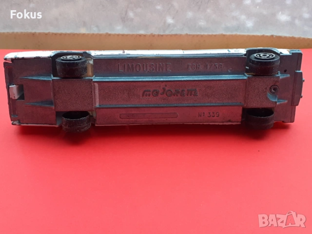 Количка Majorette Limousine N 339 ECH.1/58 - Колекционерска, снимка 5 - Антикварни и старинни предмети - 53503804