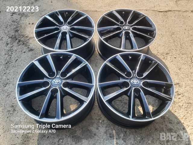 4 броя алуминиеви джанти за Toyota Corolla,Toyota Auris 16, снимка 2 - Гуми и джанти - 51486409