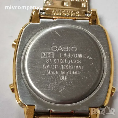 Дамски часовник Casio 3191 , снимка 3 - Дамски - 48055600