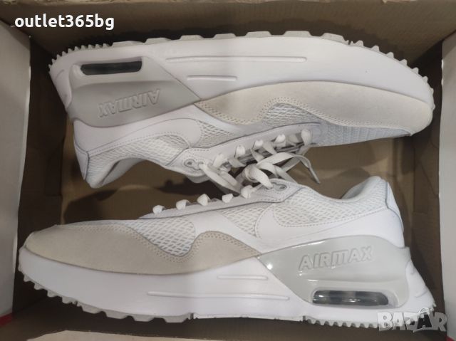 Nike - Air Max System DM9537-101 Бял №45 Оригинал Код 442, снимка 1 - Маратонки - 46264598