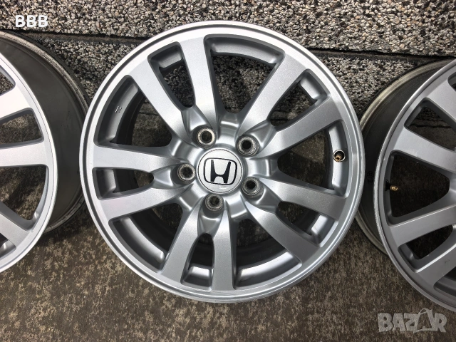 16ки 5х114.3 6.5J Et50 64.1mm Honda , снимка 4 - Гуми и джанти - 54189348