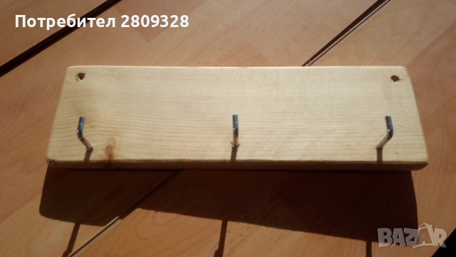 Закачалка за дрехи, ключове, чанти, снимка 3 - Закачалки - 52263842