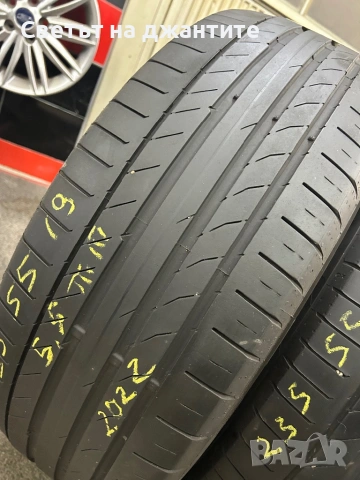Гуми 235/55/19 Continental 2 броя , снимка 3 - Гуми и джанти - 53998290