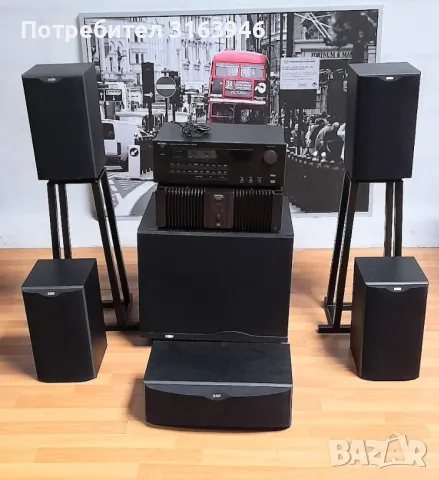 Музикална аудио система за домашно кино Bowers & Wilkins,Rotel