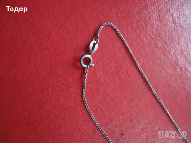 Сребърна верижка колие 55 , снимка 3 - Колиета, медальони, синджири - 54082159