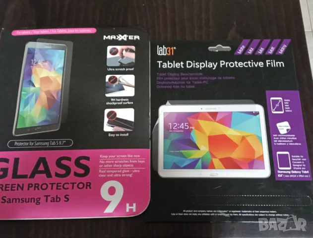 Протектори за Самсунг таблет 9,7 и 10,1 инча и за OPPO Reno 12 FS, снимка 4 - Фолия, протектори - 50397649