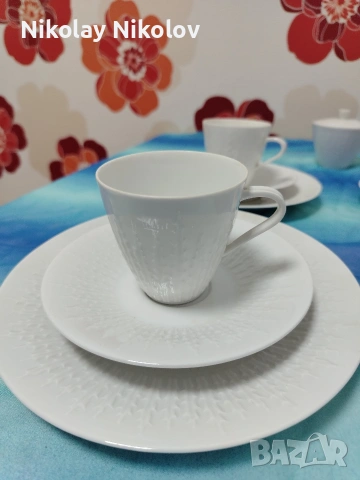 порцеланов сервиз Hutschenreuther Serie Exzellent weiss, снимка 9 - Сервизи - 53329846