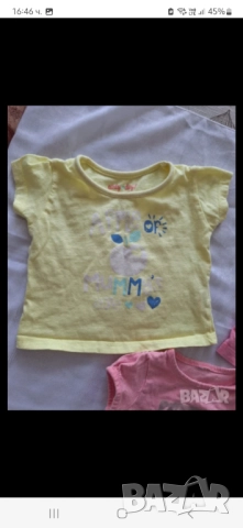 Тениски за бебе.Размер 3-6м., снимка 10 - Бебешки блузки - 51823678