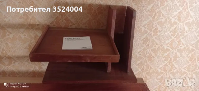 Стабилна Дървена поставка  която  нощно шкафчеможе да се използва, снимка 7 - Етажерки - 50163585