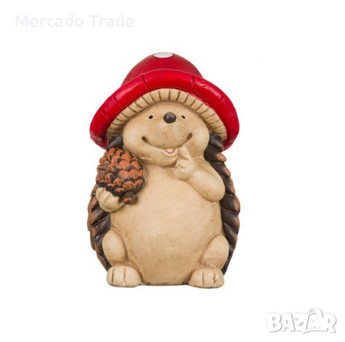 Декоративна фигурка Mercado Trade, Таралеж, Керамична, снимка 1 - Декорация за дома - 45406723