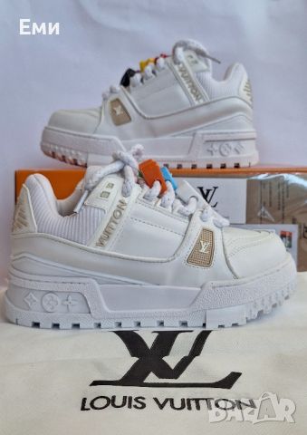 Louis Vutton Trainers дамски мъжки маратонки , снимка 13 - Маратонки - 46729130