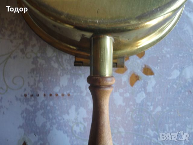Италиански бронзов тиган тиганче с капак , снимка 9 - Аксесоари за кухня - 45807388