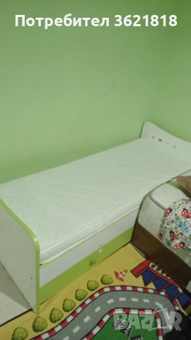 Детско легло с включен матрак Nani 63/163, снимка 2 - Бебешки легла и матраци - 53445591