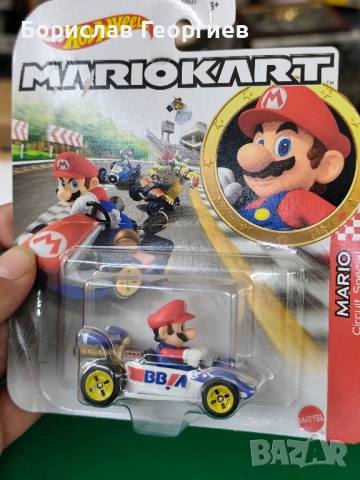 Нова количка Hot wheels mario kart, снимка 2 - Колекции - 52198646
