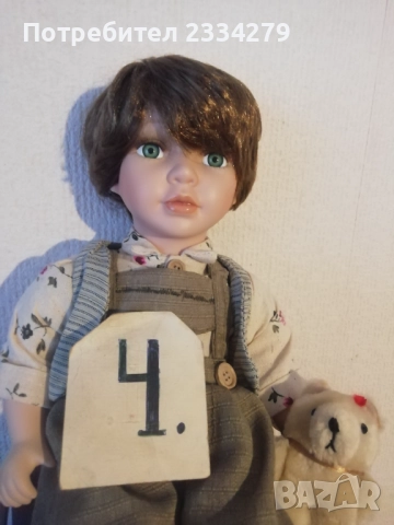  Порцеланови кукли,колекционерски, дължина 32см., снимка 12 - Колекции - 35281925