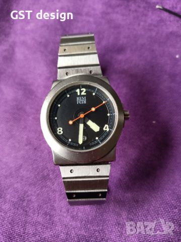 Рядък Часовник Watch RemRem Датски Дизайнерски Anders Smith 100m дата Stainless steel, снимка 9 - Мъжки - 45189173